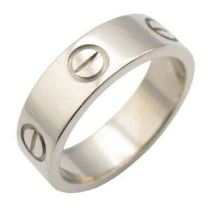 CARTIER Authentic 18k Silver Love Ring